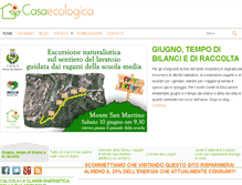 Tablet Screenshot of casaecologica.net